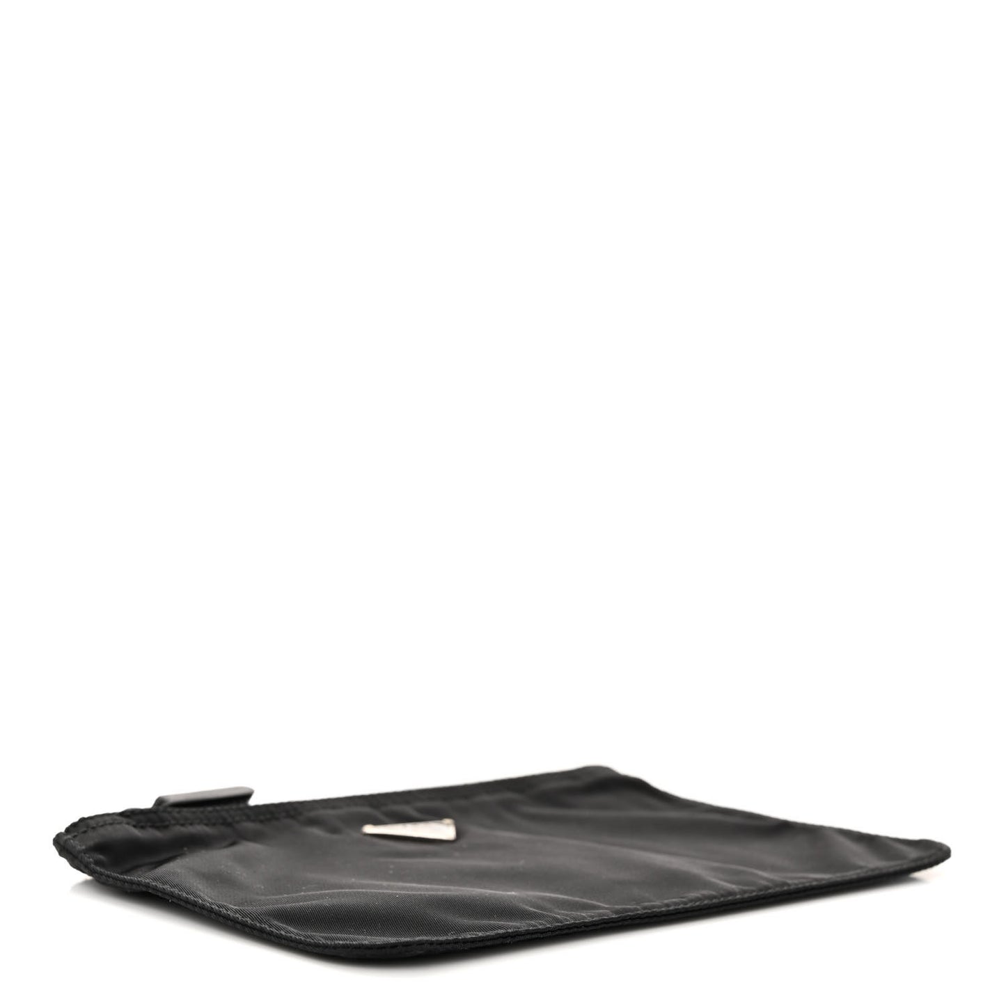 Nylon Tessuto Pencil Pouch Black