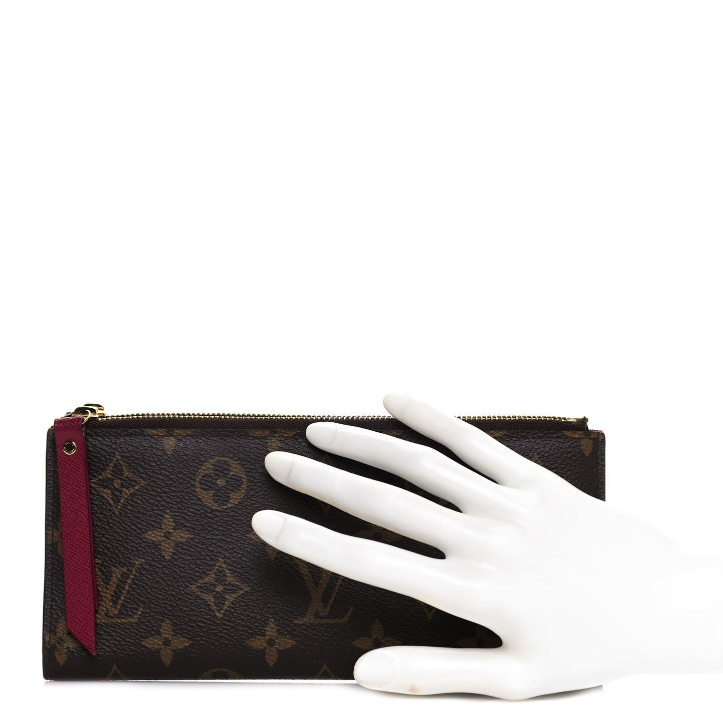 Monogram Adele Wallet Fuchsia