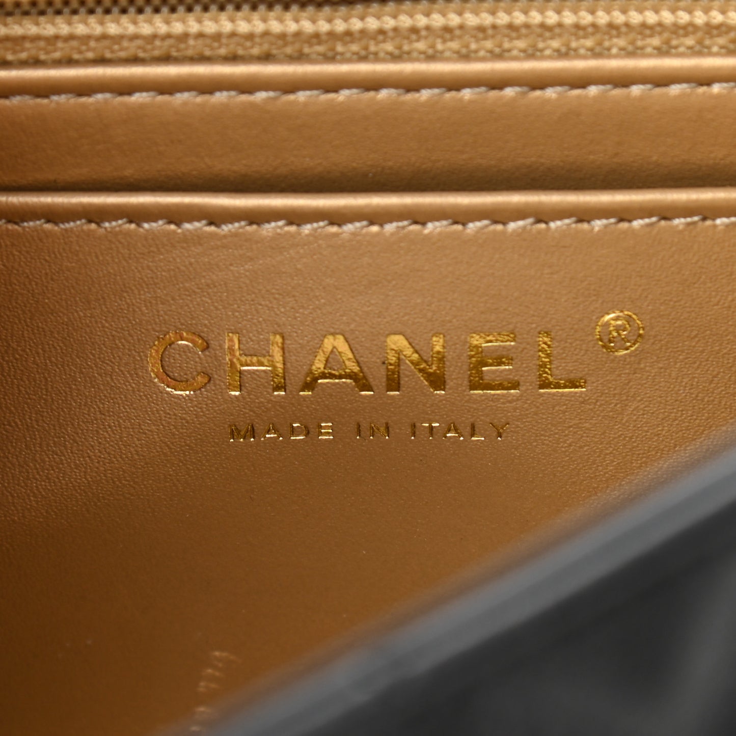 Lambskin Quilted Mini Rectangular Pearl Crush Flap Black