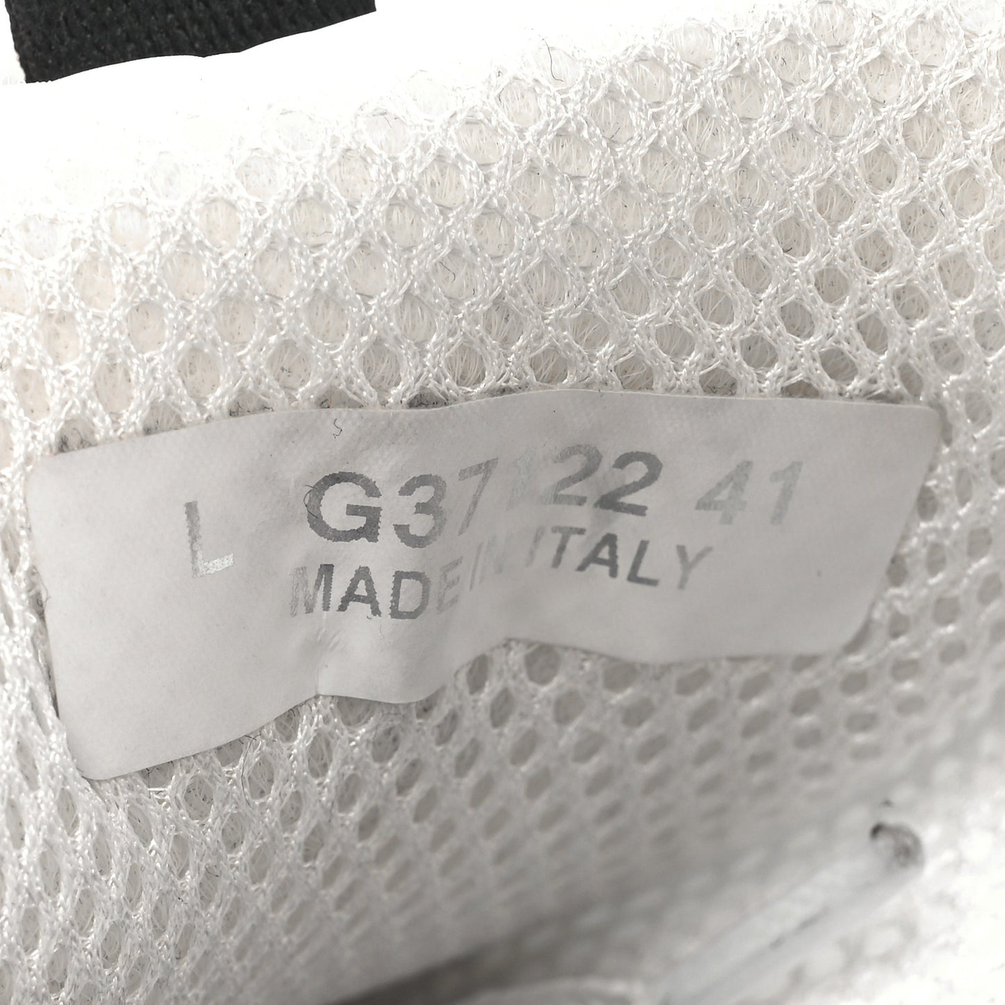 Nylon Suede Calfskin CC Sneakers 41 White Dark Grey