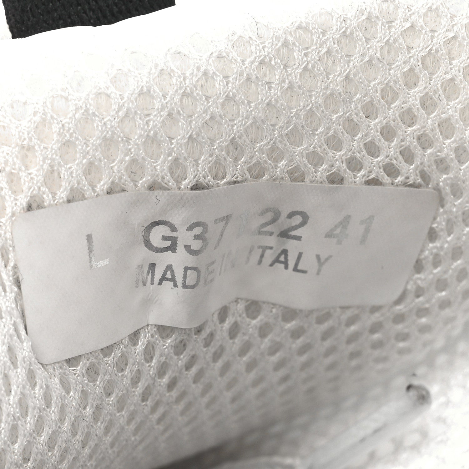 Chanel Nylon Suede Calfskin CC Sneakers 41 White Dark Grey 7 of 8