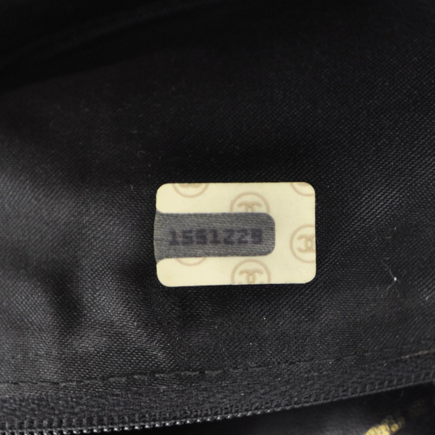 Lambskin Quilted Camera Tassel Bag Black