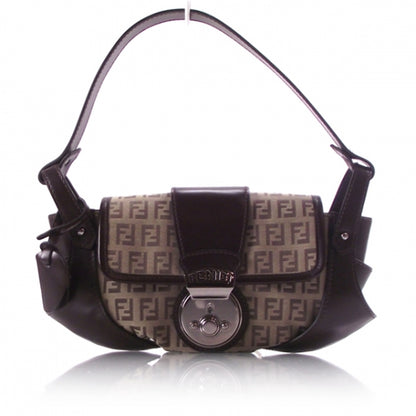 Fendi Zucchino Ruffled TurnLock Pochette 1 of 10