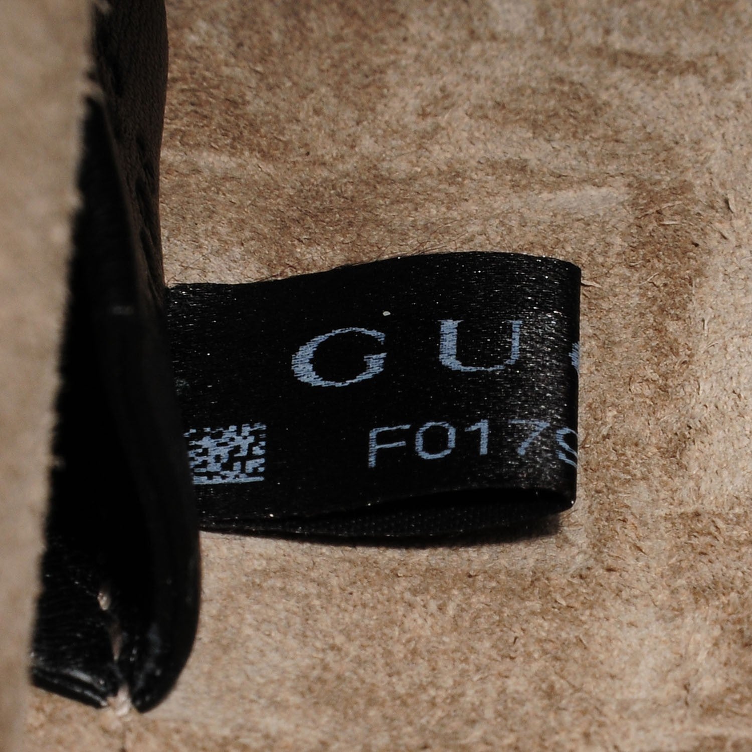 Gucci Suede Lady Web Shoulder Bag Black 8 of 9