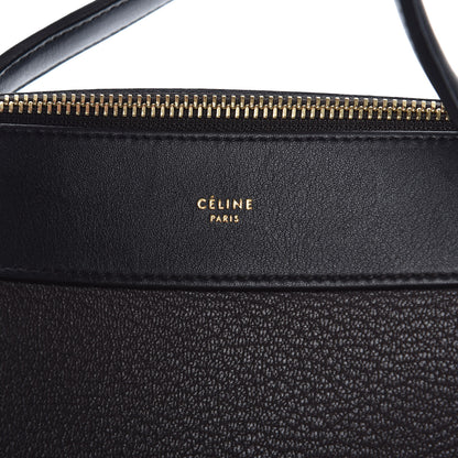 Celine Goatskin Smooth Calfskin Small Ring Bag Dark Taupe 6 of 13
