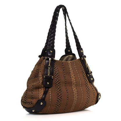 Gucci Woven Medium Pelham Shoulder Bag Dark Brown 3 of 11