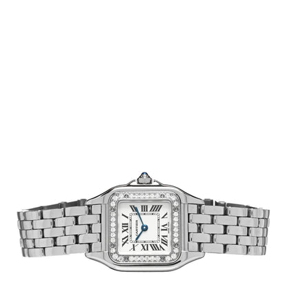 Cartier Stainless Steel Diamond 22mm Panthere Quartz Watch 2 of 5