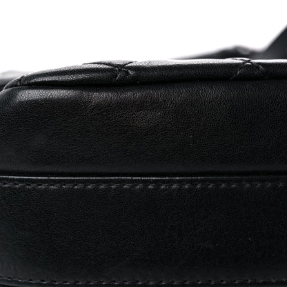 Chanel Lambskin Quilted Messenger Bag Black 16 of 21
