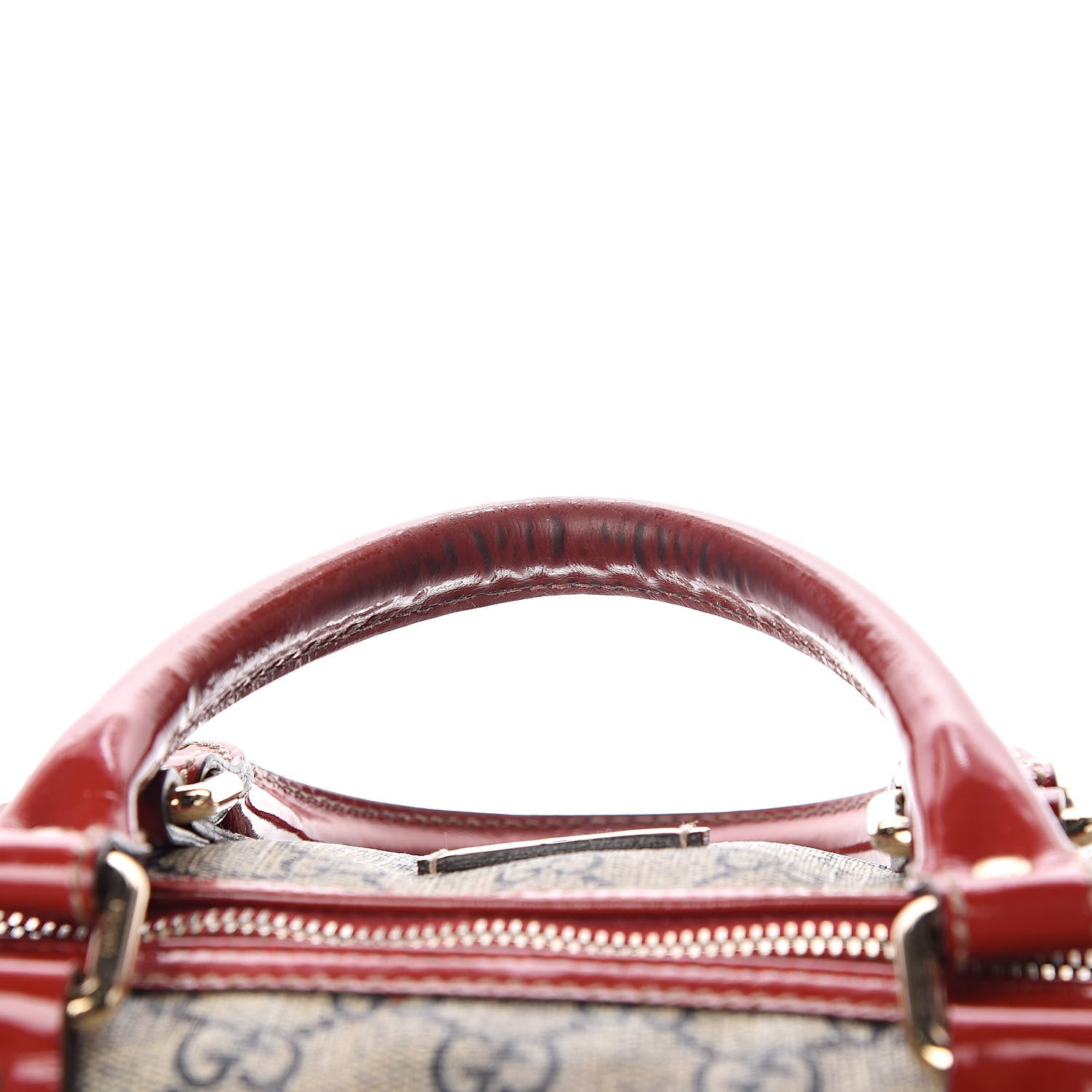 Gucci GG Plus Monogram Tattoo Heart Medium Joy Boston Red 15 of 15