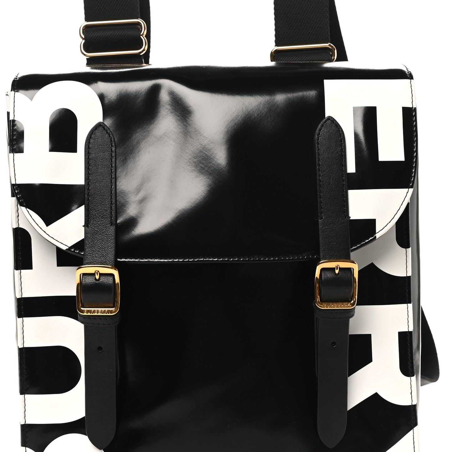 Valeria Prirock Kids Backpack Black White