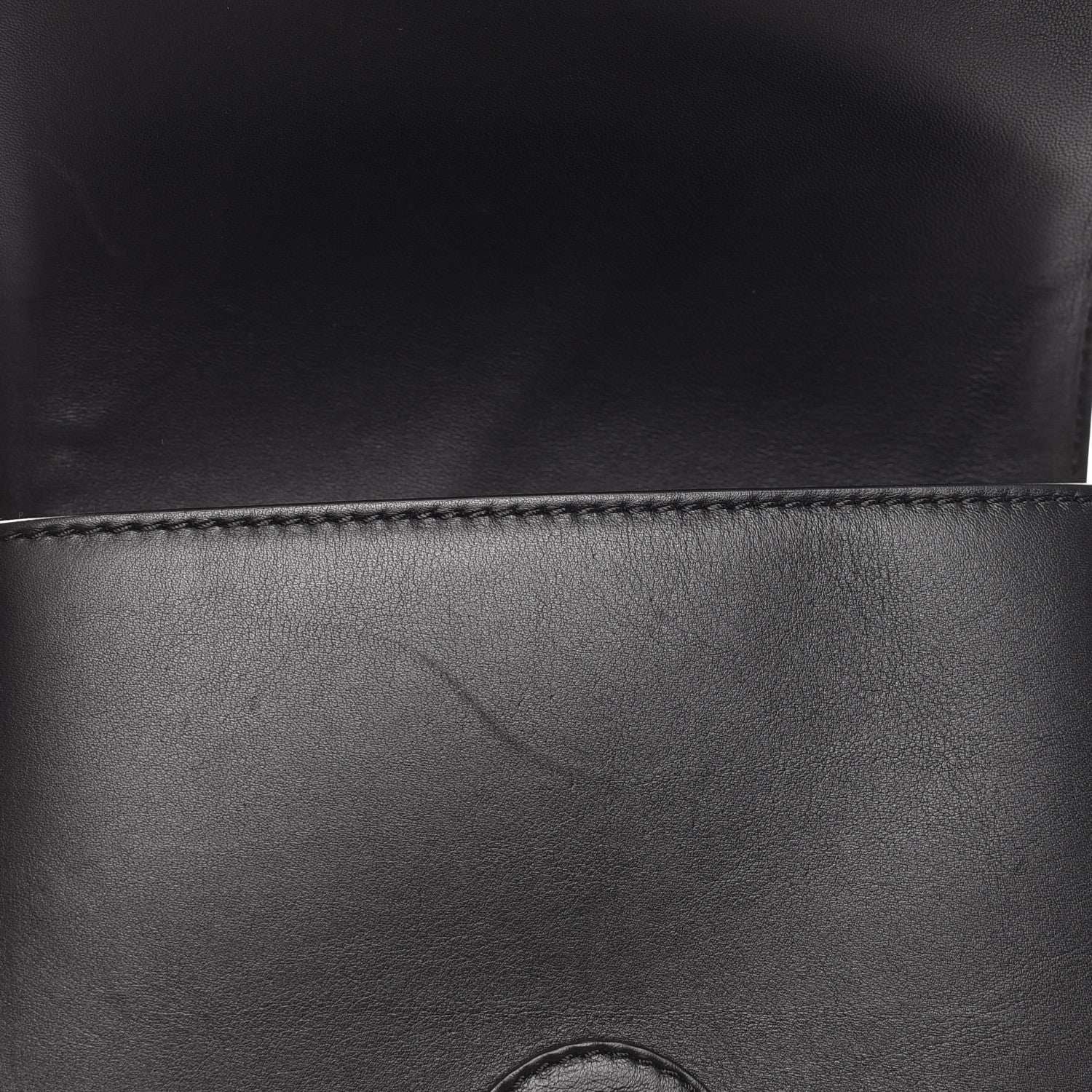 Burberry Smooth Calfskin Rainbow Link Shoulder Bag Black Multicolor 8 of 12