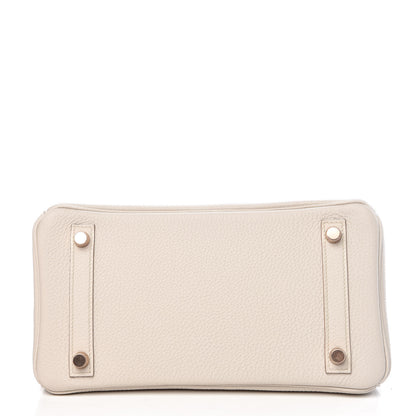 Hermes Togo Birkin 25 Beton 6 of 36