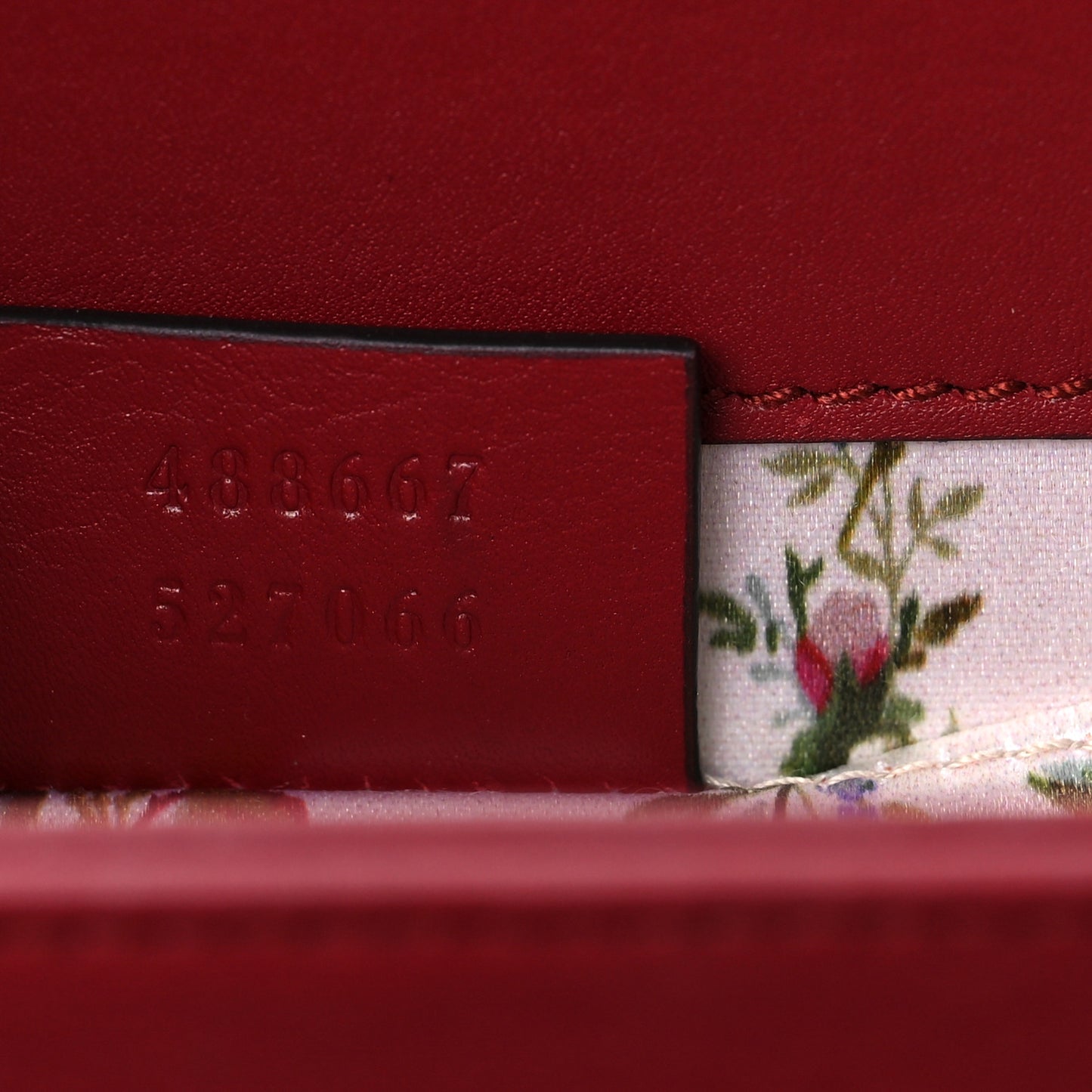 Calfskin Lisse Cornice Crystal Mini Thiara Top Handle Bag Cerise Red Gold Multicolor