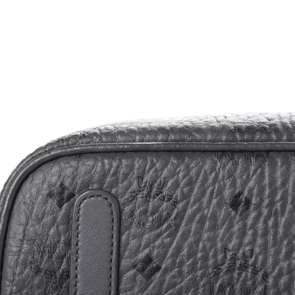MCM Visetos Medium Liz Reversible Shopper Tote Phantom Grey 10 of 15