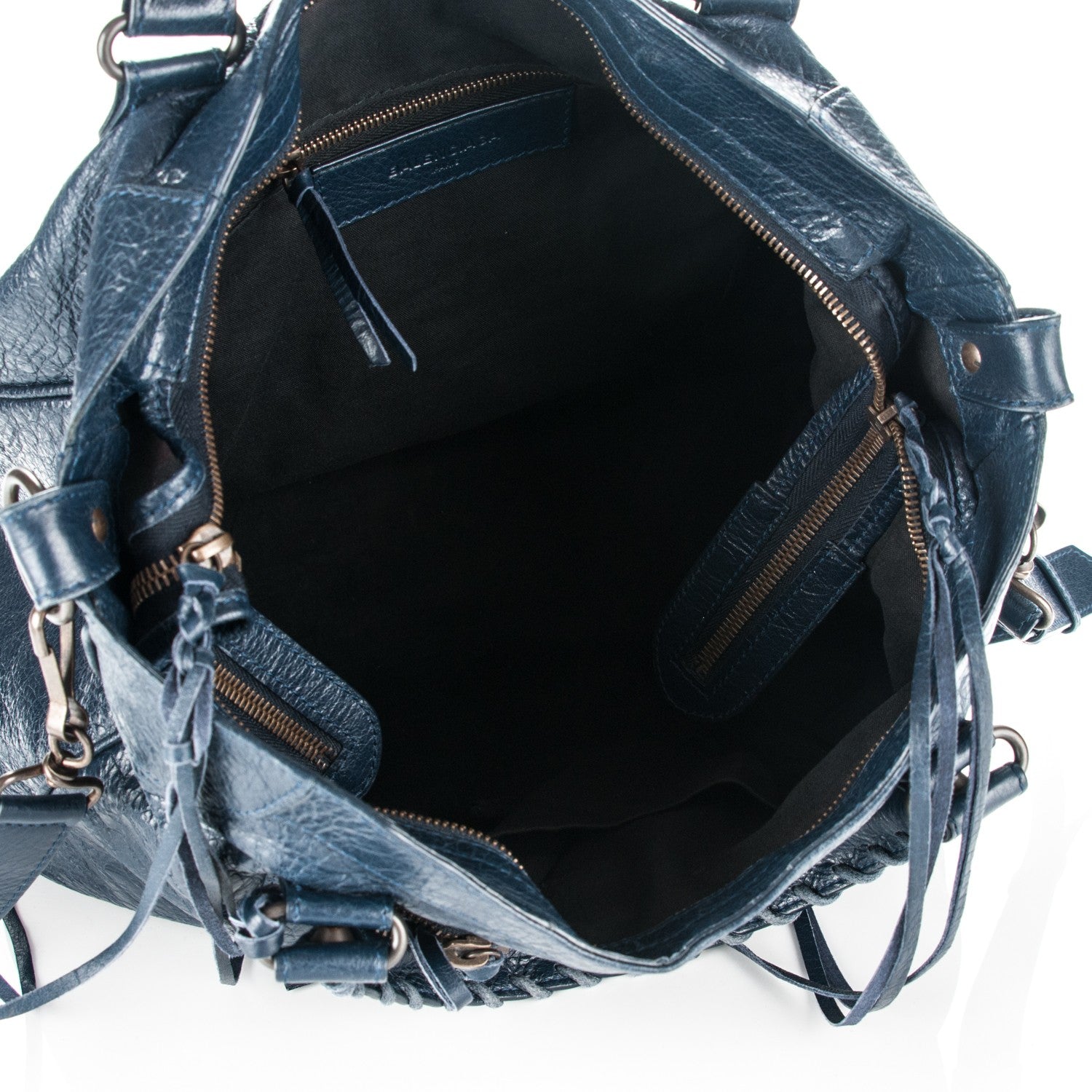 Balenciaga Agneau Classic Hardware Velo Bleu Obscur 5 of 7