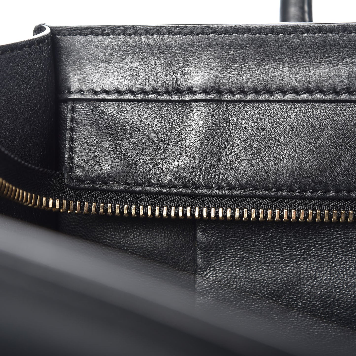 Smooth Calfskin Mini Luggage Black