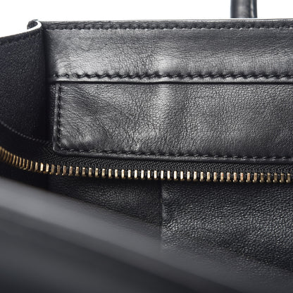 Celine Smooth Calfskin Mini Luggage Black 10 of 27