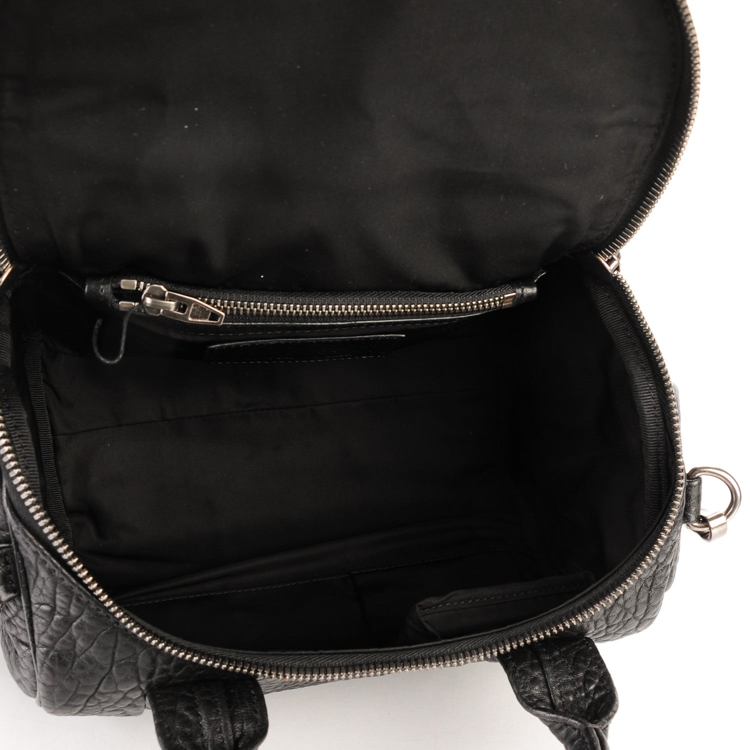 Alexander Wang Pebbled Lambskin Rockie Black Nickel Hardware 5 of 7