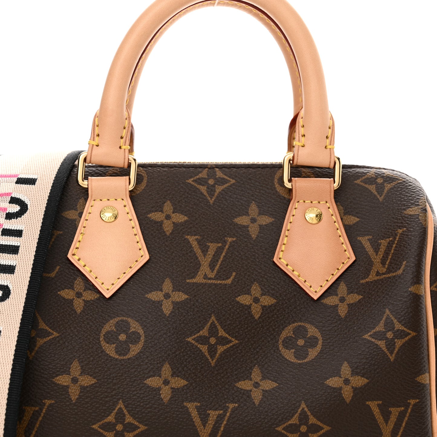 Monogram Speedy Bandouliere 20 Black