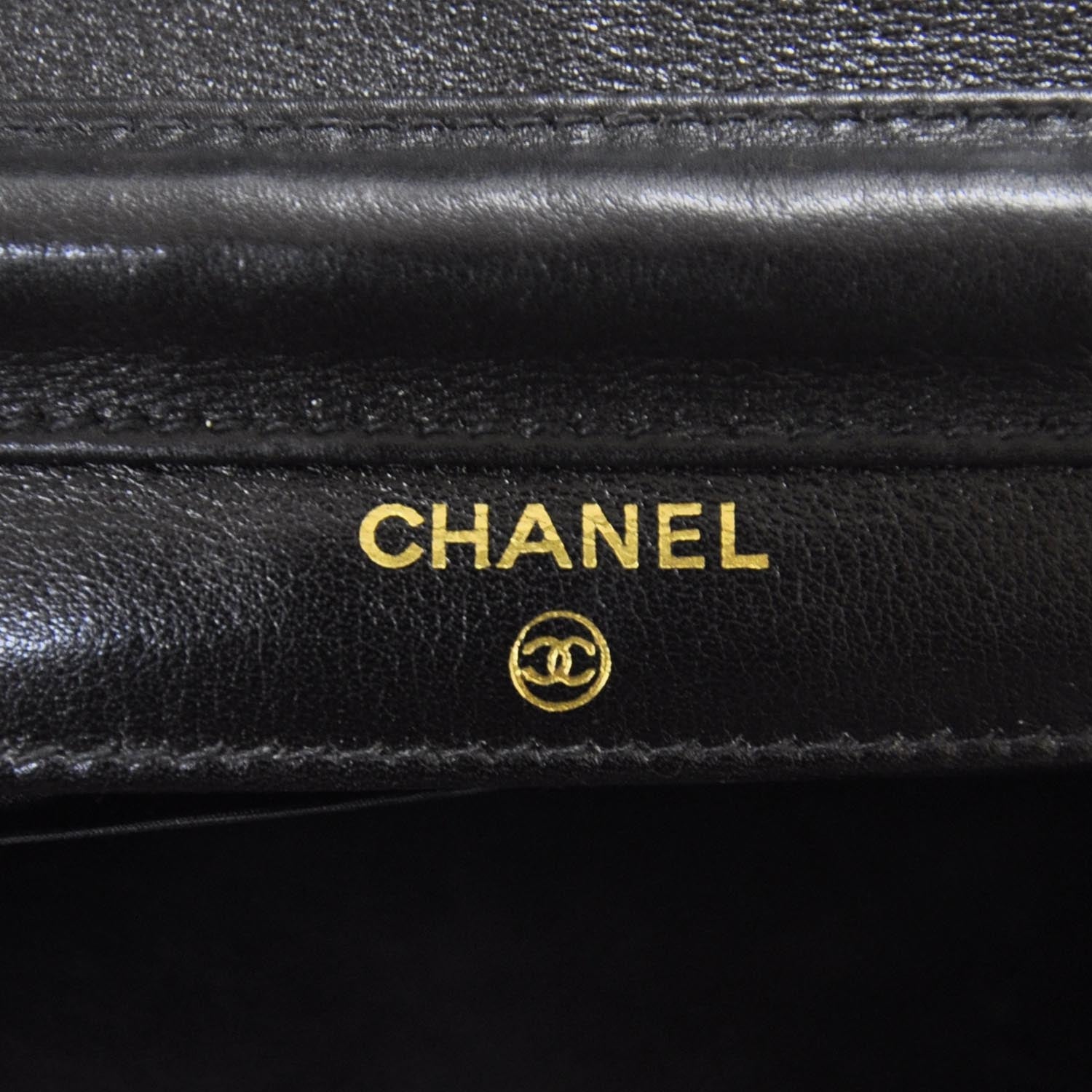 Chanel Caviar Wallet on Chain Black 7 of 9