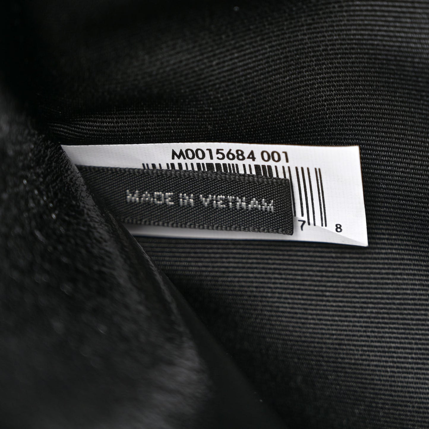 Grained Calfskin Grind Shopper Tote Black