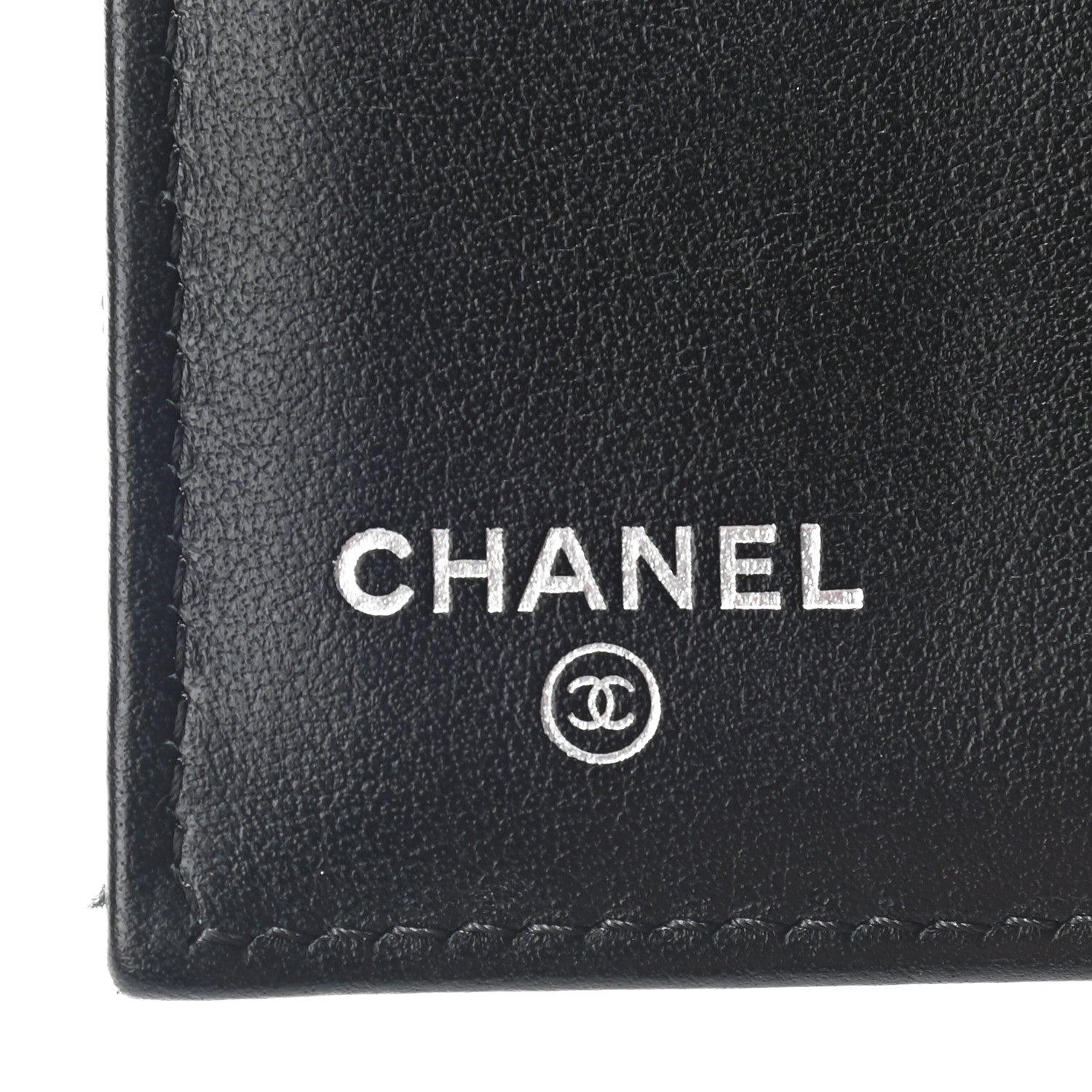 Chanel Caviar Quilted Compact Boy Wallet Black 7 of 7