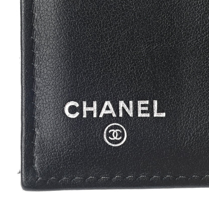 Chanel Caviar Quilted Compact Boy Wallet Black 7 of 7
