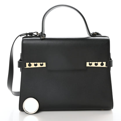 Delvaux Smooth Calfskin GM Tempete Satchel Black 3 of 11