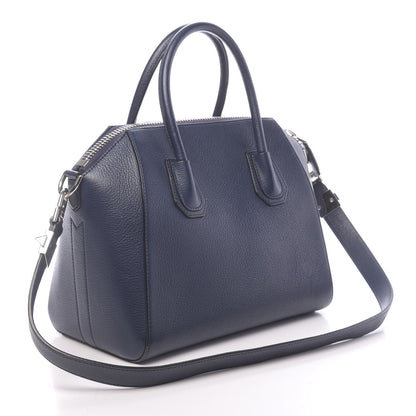 Givenchy Sugar Goatskin Small Antigona Night Blue 3 of 10