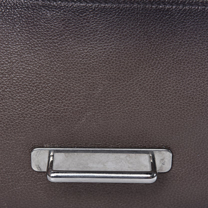 Prada Glace Calfskin Sfumata Cahier Bag Argilla Astrale 12 of 20