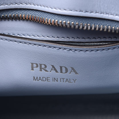 Prada Saffiano Cuir Calfskin Mini Monochrome Top Handle Tote Astrale 6 of 9