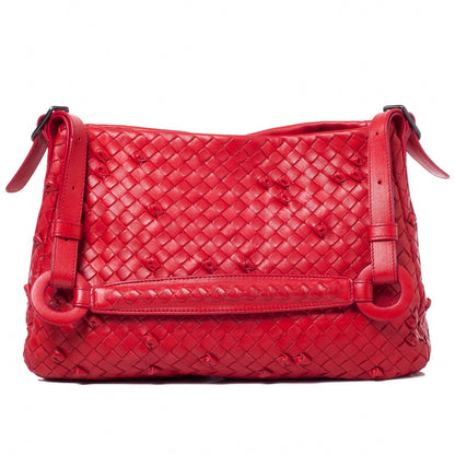 Bottega Veneta Nappa Intrecciato Naruto Knot Shoulder Bag 1 of 10