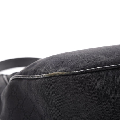 Gucci Monogram Front Pocket Hobo Black 12 of 14