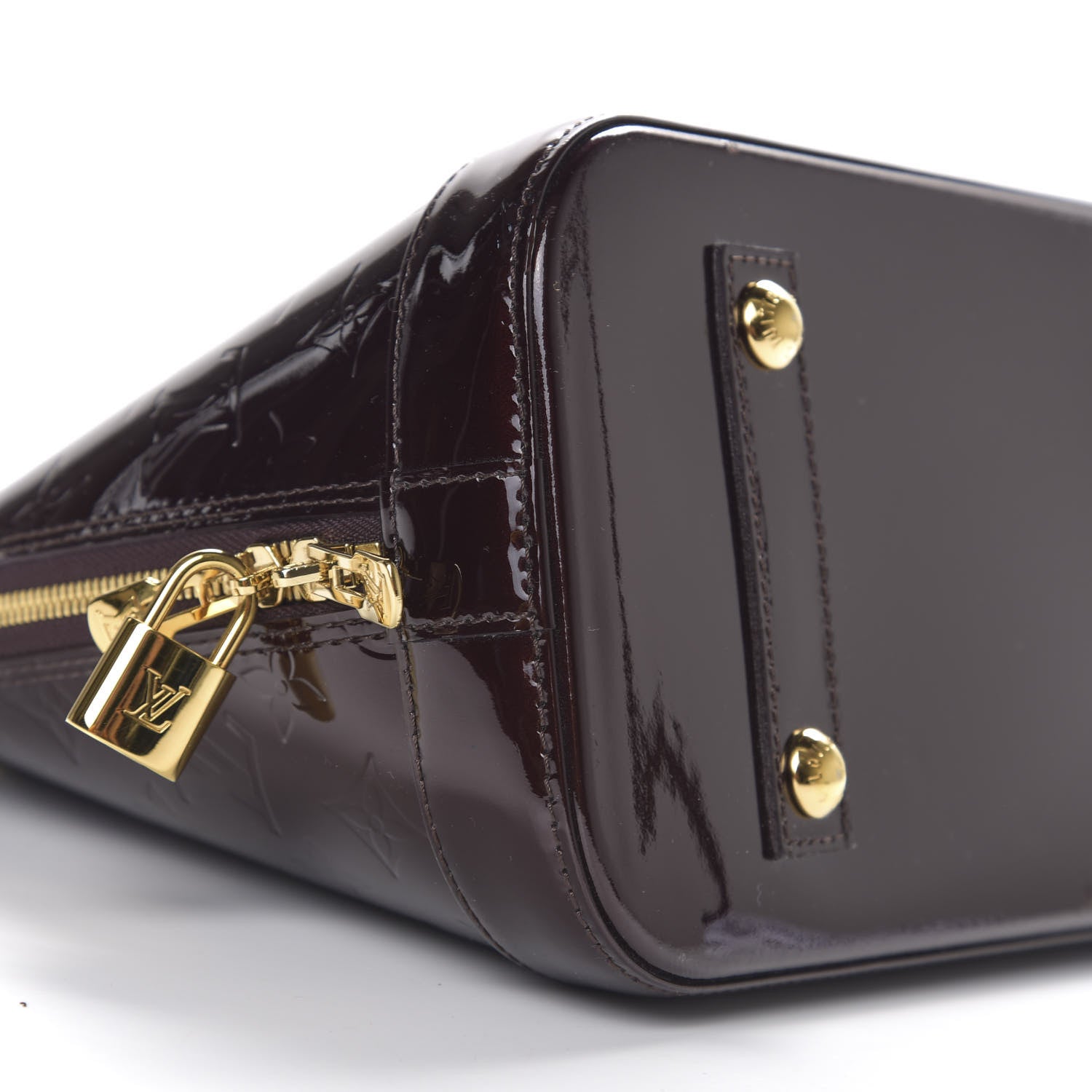 Louis Vuitton Vernis Alma PM Amarante 5 of 9