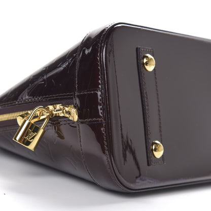Louis Vuitton Vernis Alma PM Amarante 5 of 9