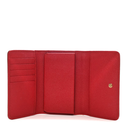 Dolce & Gabbana Patent Majolica Printed Mini Sicily Von Bag Red White 5 of 8