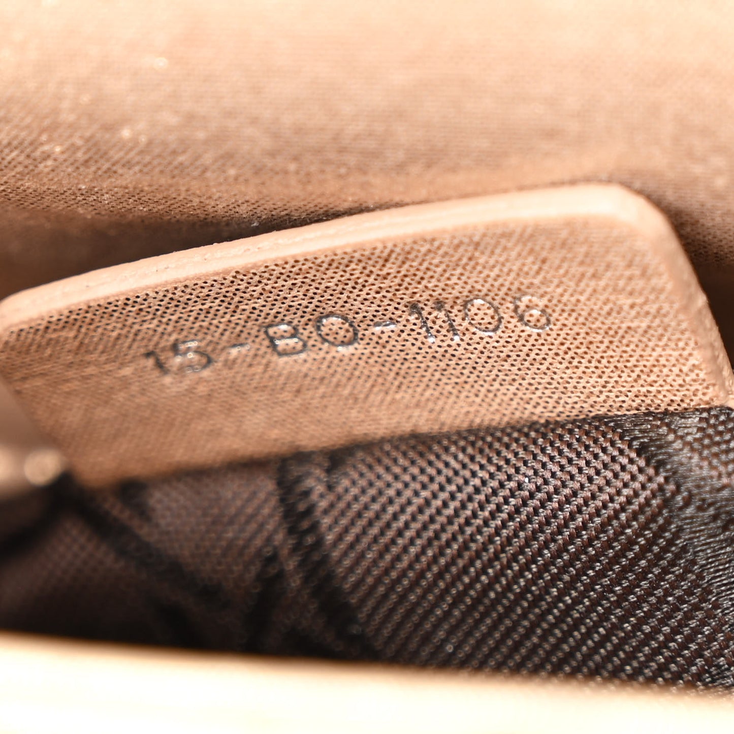 Metallic Nubuck Cannage Mini Lady Dior Gold