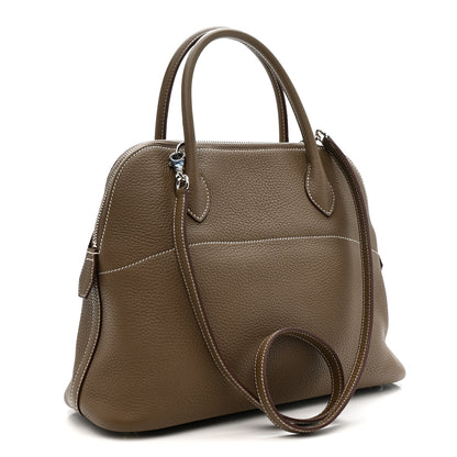 Hermes Taurillon Clemence Bolide 31 Etoupe 3 of 11