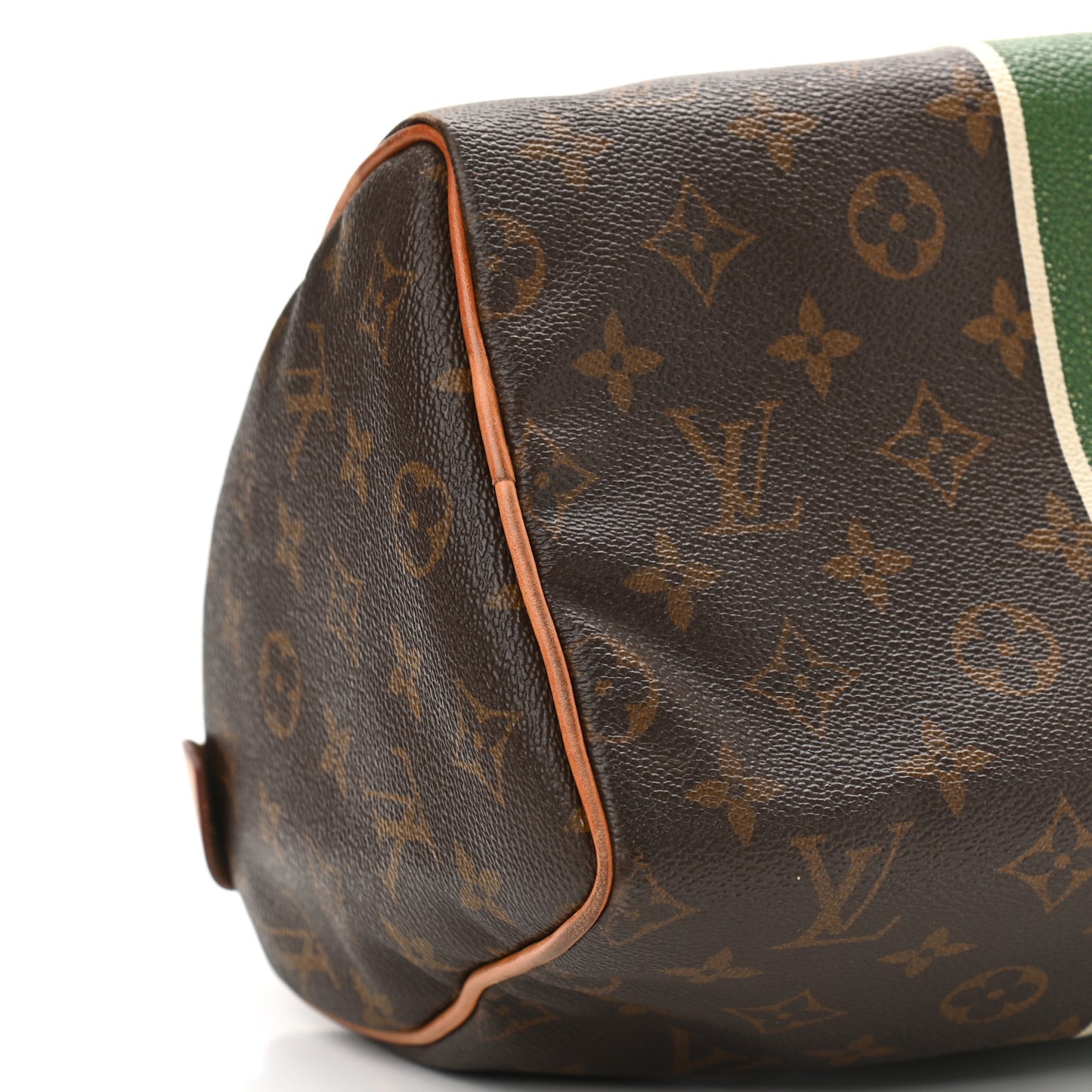 Monogram My LV Heritage Speedy 25 Vert Anglais White