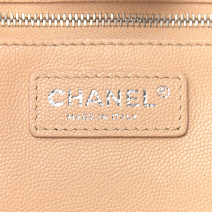 Chanel Caviar Stitched Large Shopping Tote Beige 6 of 12