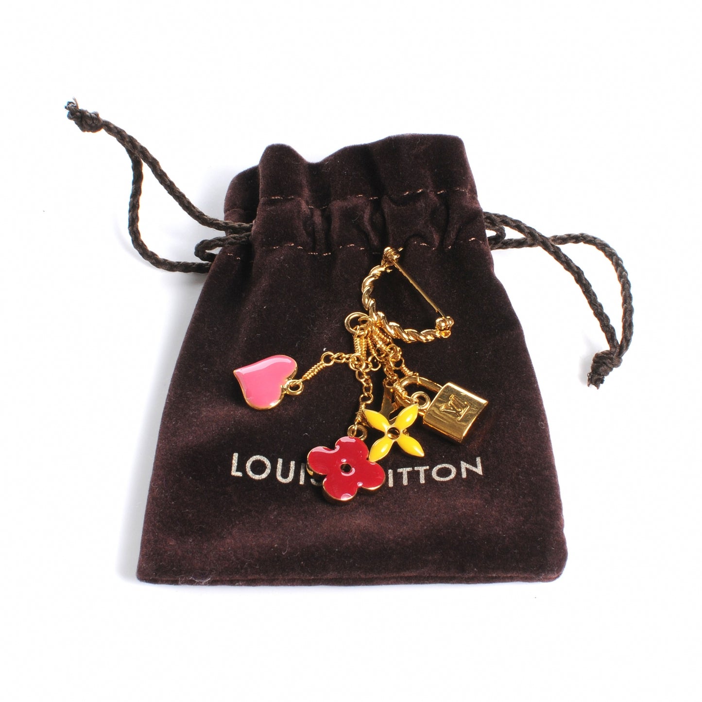Sweet Monogram Pin Brooch