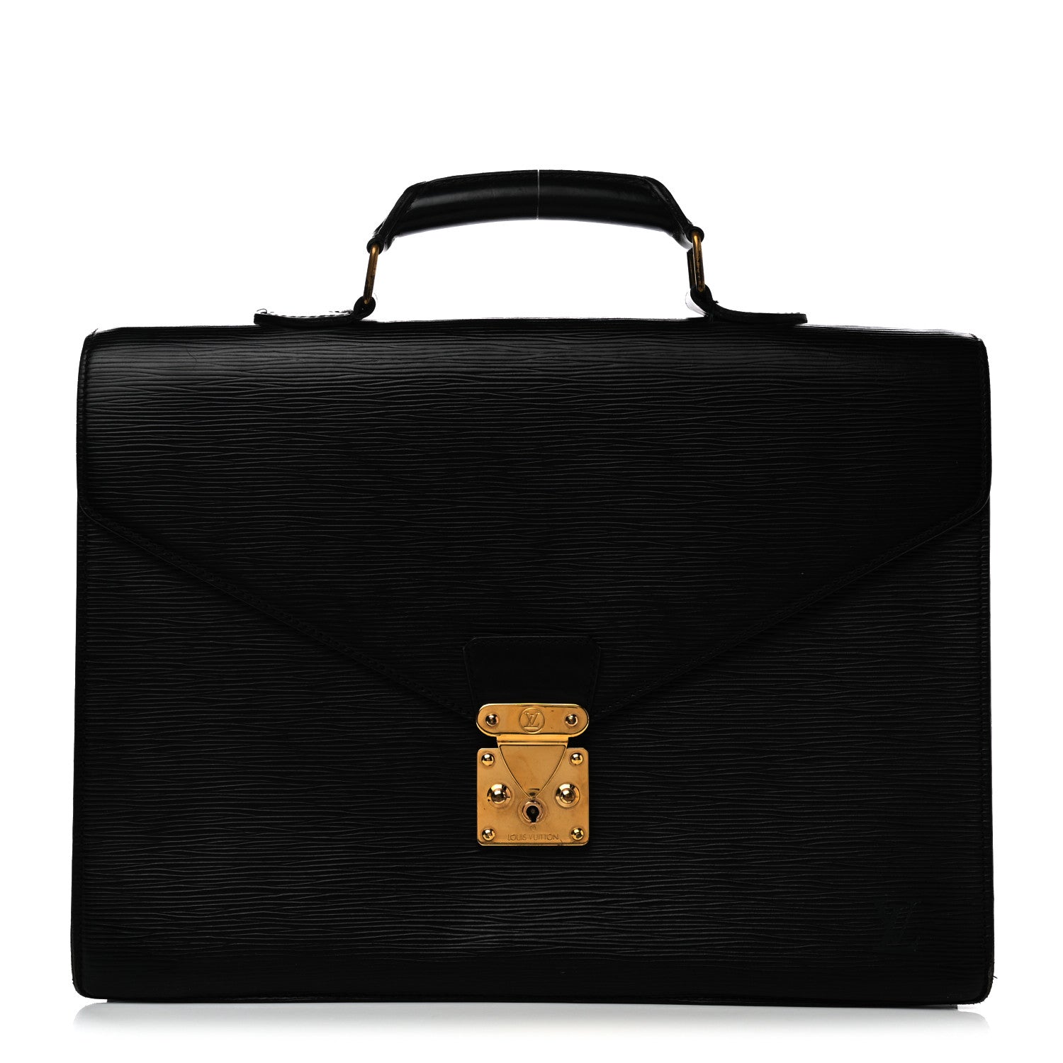Louis Vuitton Epi Serviette Conseiller Briefcase Black 1 of 17