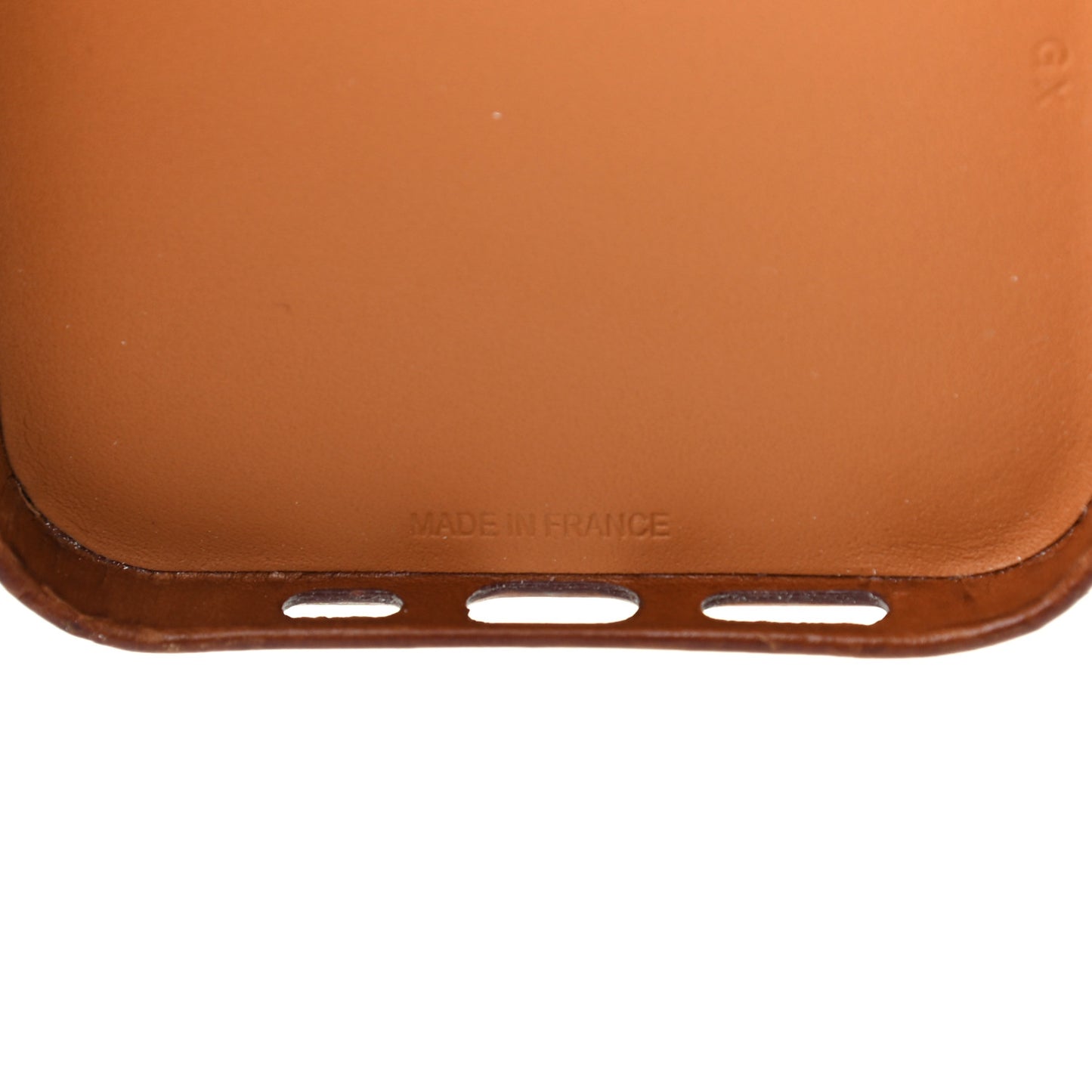 Barenia Bolduc iPhone 12/12 Pro Case Fauve