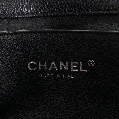 Chanel Caviar Quilted Clutch With Chain Flap Black 6 of 7
