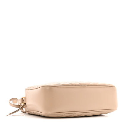 Saint Laurent Calfskin Matelasse Monogram Lou Camera Bag Nude Powder 4 of 16