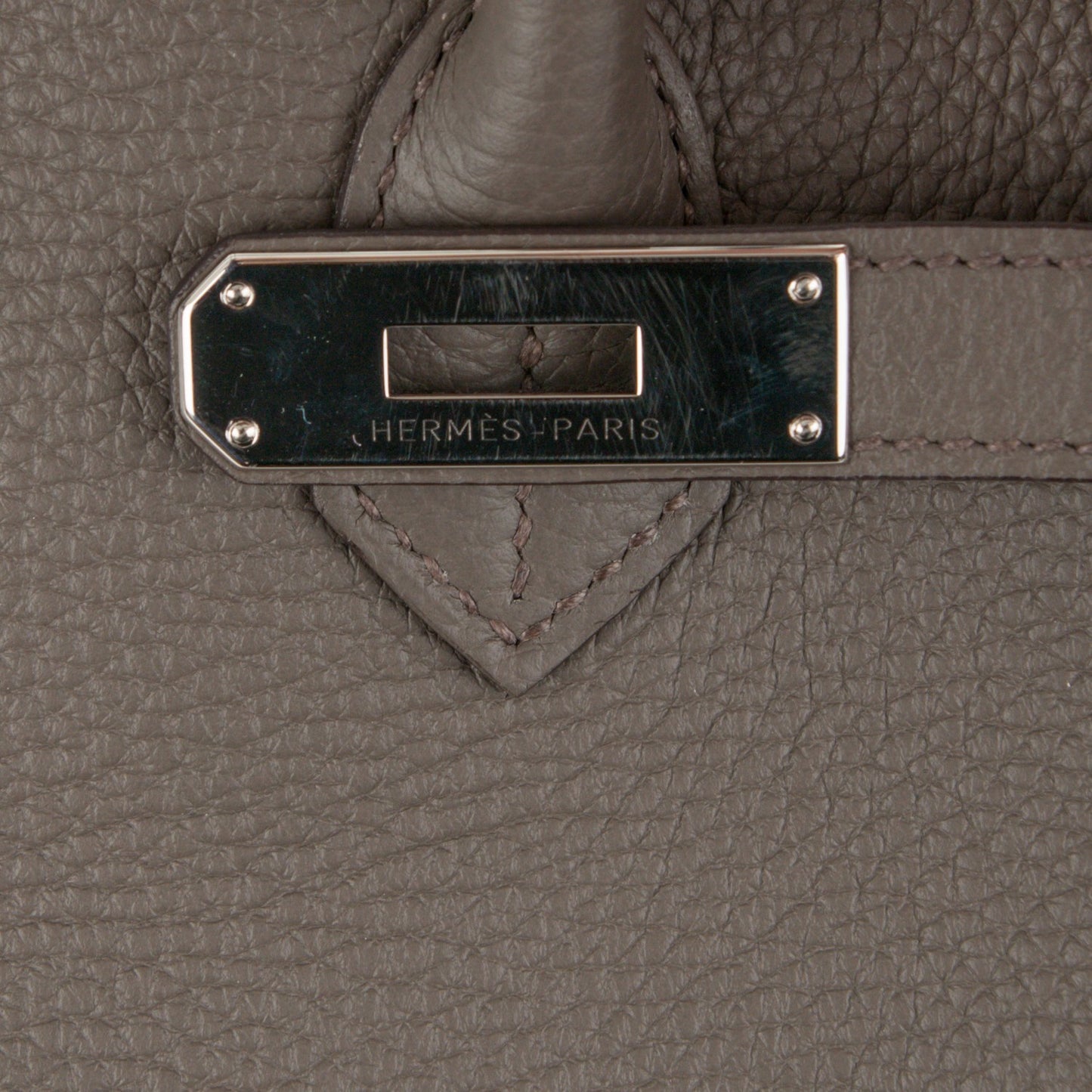 Taurillon Clemence Birkin 40 Etain