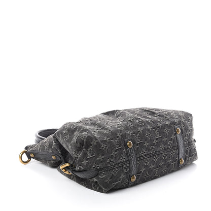 Louis Vuitton Denim Neo Cabby GM Black 3 of 8