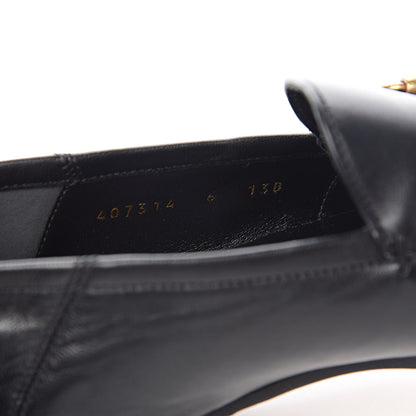 Gucci Lambskin Mens Brixton Horsebit Loafers 6 Black 8 of 9
