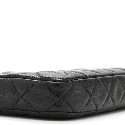Chanel Caviar Quilted Small Clutch With Chain Black 12 of 13