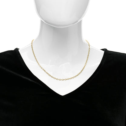 Temple St. Clair 18K Yellow Gold Extra Small Chain Necklace 18" 2 of 5